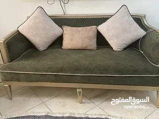  3 Sofa set beach wood in very good condition without any flaw