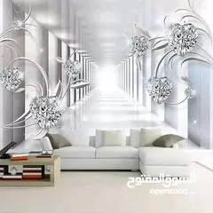  11 ورق حائط ثلاثي الأبعاد نسيج الماني بأشكال عصريه مميزة مع وجود تصاميم تناسب جميع المواقع  متوفر شحن