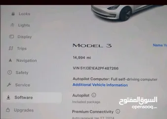  11 للبيع TESLA 3 موديل 2023 الرجاء قراءة الوصف