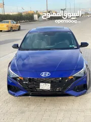  11 2023 HYUNDAI ELANTRA, N LINE النترا أن لاين مديل 2023 بحالة الوكالة