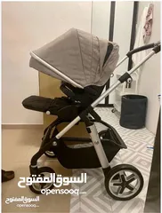  3 عربانة اطفال  silver cross stroller و حمالة مذركير