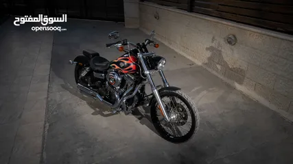  4 2016 harley davidson wide glide