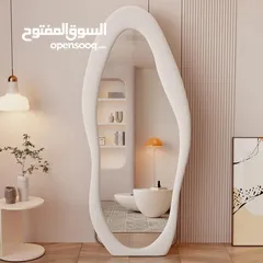  10 مرايا ترند عالمياً... تصميم موجي ومنحوت فخم يخلي أي زاوية تصير قطعة فن جاهزة للتصوير