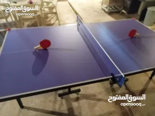  3 طاولة تنس ستيغا اصلي ثقيل وفاخرة بأقل سعر فيها كامل الاضافات عجلات وقابل للطوي نخب اول فعلي