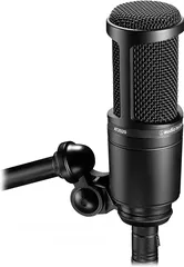  2 لدي مايك صوت من شركة اوديو تكنكا للبيع Audio-Technica AT2020 Cardioid Condenser Studio XLR Microphon