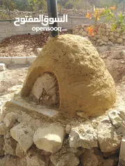  13 فرن طابون متحرك صنع من طين
