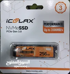  1 256GB COOLAX M.2 NVME 3D NAND 45X SPEED DESKTOP - LAPTOP GAMING SSD