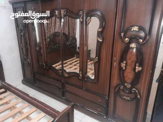  1 غرفة نوم مستعمل خشب لاتي 18 قشرة بلوط