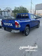  15 تويوتا هيلوكس 2020 دهان الشركه فحص كامل وله ملاحضه ممشى قليل لون مميز