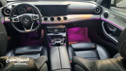  22 Mercedes Benz E200- 2017-  AMG Full Full ++ بحالة الوكالة من جميعة