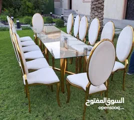  16 لمسة فخامة تأجير لوازم المناسبات