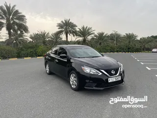  4 Nissan sentra  2017 Full option  v4  / 23000 / aed  perfect condition