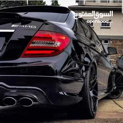  2 بومبه تشي c63 AMG دبل اصلية