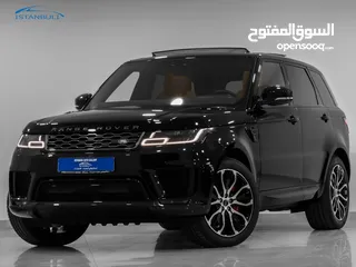  1 Range Rover Sport 2022 عداد صفر اسود داخل عسلي