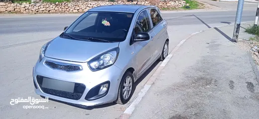  4 كيا بيكانتو  ماتور 1250 اصل اجار  الاتصال المعني