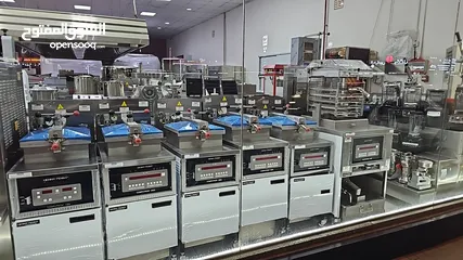  10 معدات مطاعم وجبات سريعه ايس كريم ، بروستد، افران بيتزا امريكي Catering equipment, used