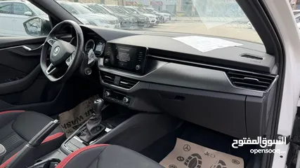  9 سكودا كاميك monte carlo ترخيص 2020 محرك 1000 بنزين جير أوتوماتيك 115 حصان