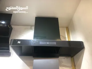  24 شفاط مطبخ تصميم أنيق وحصري نوع MS قوة شفط عالية إضاءة LED فلاتر سهلة الفك حرق سعر 99د فقط لفترة