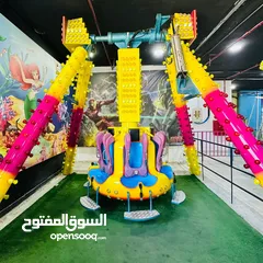  2 مدينة ملاهي والالعاب  كامله للبيع بدون الموقع