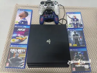  1 play station 4 pro 1tira