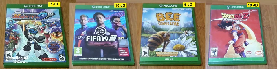  2 اجمل سيديات اكسبوكس ون اكسبوكس 360  XBOX360 XBOX ONE OG Games