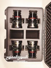  2 Meike FF Prime Cinema Lens Kit of 4 Lenses