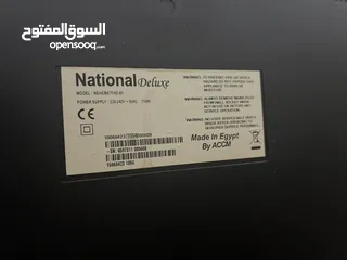  6 تلفزيون national deluxe للبيع 43 إنش بحالة الوكالة
