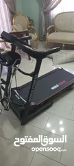  4 جهاز مشي كهربائي مع رجاج بقشاط امامي Treadmill نوع World Fitness