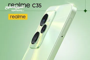  2 REALME C35 ( 128 GB ) / 4 RAM NEW /// ريلمي سي 35 ذاكره 128 جيجا الجديد