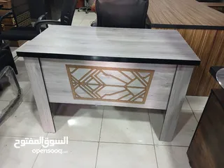  4 مكتب 120  و140 و160 سم مع درجين معلقات باسعار خياليه