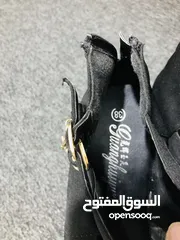  3 حذاء نسائي لون اسود جدا نيق عللبس مع كعب بناسب اجواء الصيفيه الحلوه باسعار قليله جدا