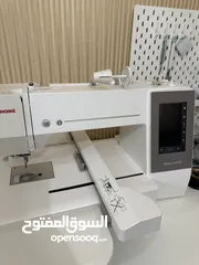  3 مكينة تطريز janome 550e MC550E Embroidery Machine