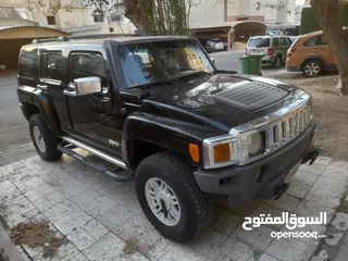  9 جيب همرH3 موديل 2006 دفع رباعي دبل جير