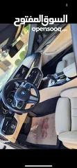  5 بي ام دبليو موديل 530e موديل 2019 كيت M لون ابيض فل كامل فحص كامل