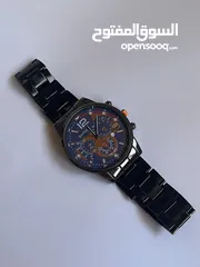  2 ساعات راقية وبسيطة بالالوان الذهبي والاسود - simple & luxury watchs (gold and black)