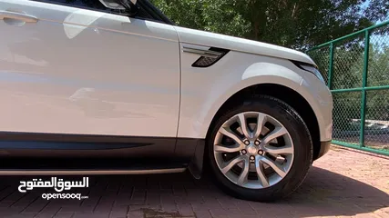  13 Land Rover sport HSE 2014 Full Option