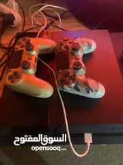  2 جهازين ps4 fat +ps4 slim