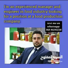  1 food and beverage industry manager