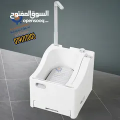  4 جهاز الوضوء الأوتوماتيكي للقدمين يحتوي على حنفية للوضوء و غسل اليدين و شطاف و عدة مرشات لكامل القدم