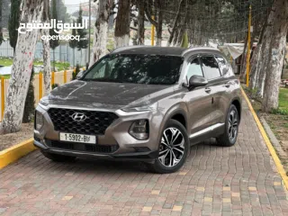  2 هونداي سنتافي موديل 2019 ترخيص 2018 دفع رباعي 4*4 اضافات مميزة جداً بدون فتحة