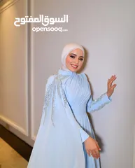  1 فستان سهرة للمحجبات