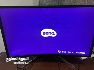  4 شاشة كيرڤ BenQ 144Hz بوصة 32