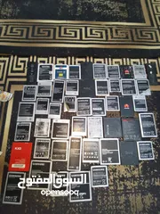  4 بطاريات وشاشات شغاله
