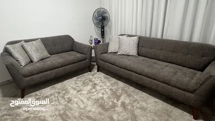  1 كنب خمس مقاعد استخدام بسيط جدا