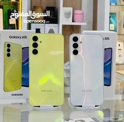  17 جديد Samsung A15 رام 8 و 12 و 16 جيجا 128 و 256 متوفر توصيل هدية كفر ولزقة وشاحن الاصلي