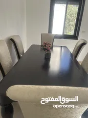  3 طاواة سفرة خشب زان بحالة ممتازة