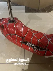  6 Electric scooter spiderman design