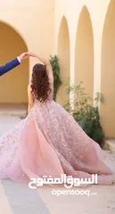  2 فستان زرهري خطبة لبسة واحدة 200
