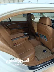  6 للبيع بي ام دبليو باخرة 750li  مكفولة