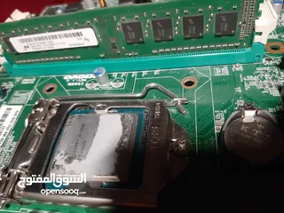  2 طقم كمبيوتر مكتبي للبيع: معالج Intel Core i5-4590 الجيل الرابع + مذربورد ASM LGA 1150 + رام 4GB DDR3